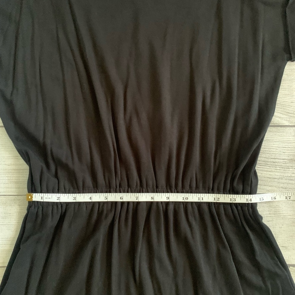 NWT Splendid Women’s Black Short Sleeve Ultra Soft Dress in Size S - Picture 5 of 9
